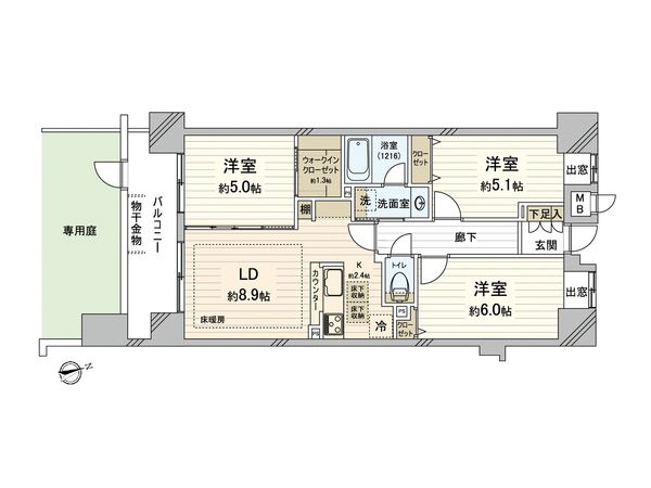 間取図(平面図)