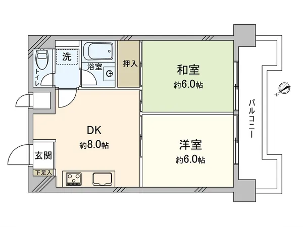 代表間取図（４階）