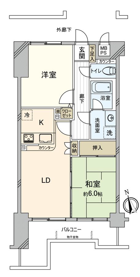 ダイアパレス朝霞台Ⅱ 間取図(平面図) 間取図(平面図)
