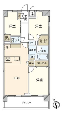 ライオンズプラザ朝霞 間取図(平面図) ライオンズプラザ朝霞 間取図(平面図)