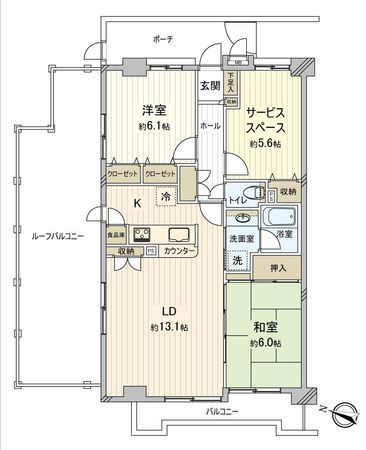 間取図(平面図)