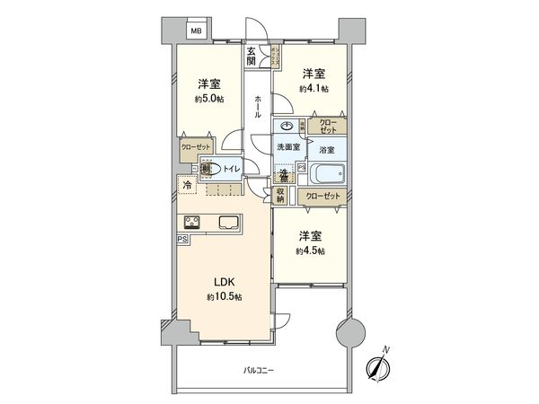 ダイアパレス志木 間取図(平面図) 間取図(平面図)