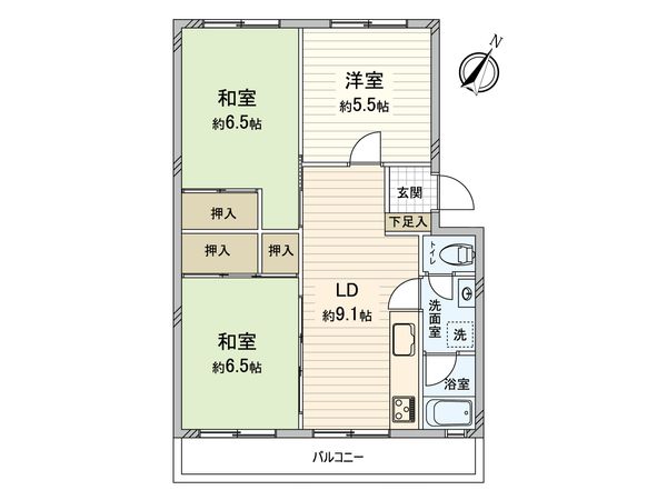 志木ニュータウン南の森弐番街 4号棟 間取図(平面図) 志木ニュータウン南の森弐番街 4号棟 間取図(平面図)