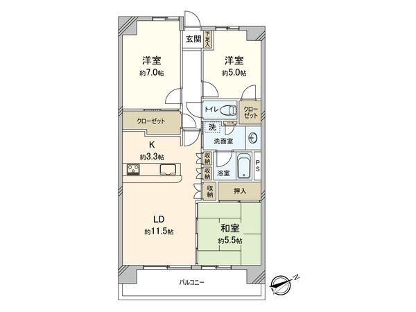 間取図(平面図)