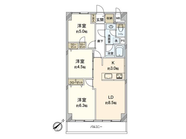 間取図(平面図)