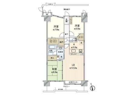 間取図(平面図)