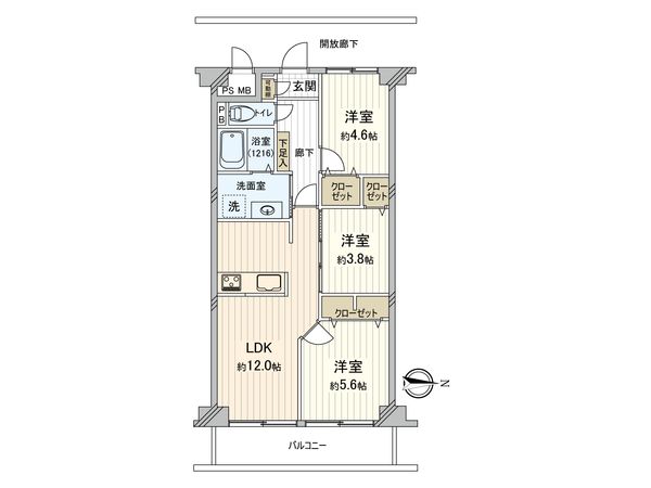 間取図(平面図)