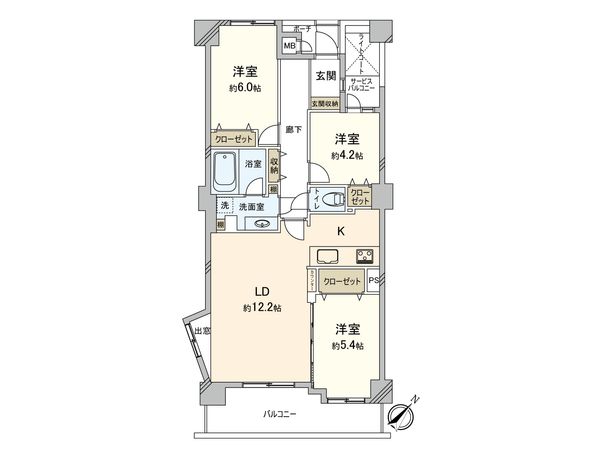 間取図(平面図)