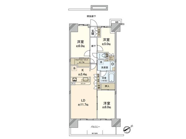 志木の杜レジデンス 間取図(平面図) 志木の杜レジデンス 間取図(平面図)