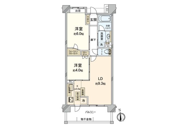 グローベルザ・ステーション新座 グランエンブレム 間取図(平面図) グローベルザ・ステーション新座 グランエンブレム 間取図(平面図)