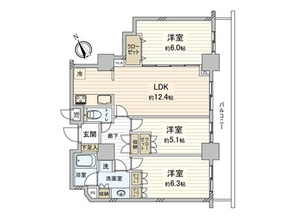 間取図(平面図) 間取図(平面図)