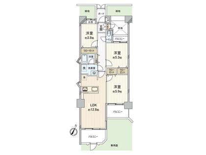 間取図(平面図)