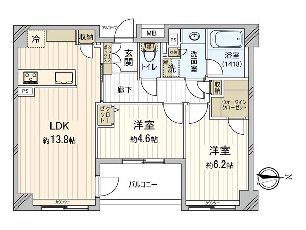 パークホームズ志木ステーションレジデンス 間取図(平面図) 間取図(平面図)