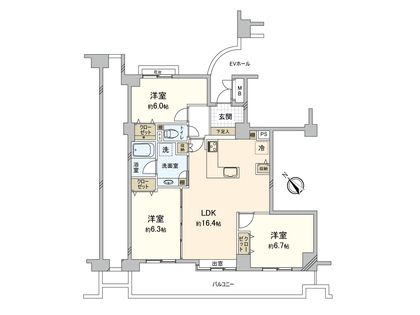 間取図(平面図)
