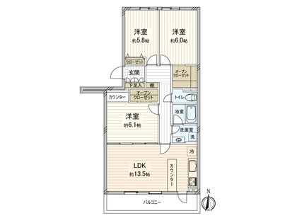 間取図(平面図)
