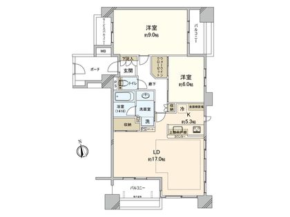 間取図(平面図)