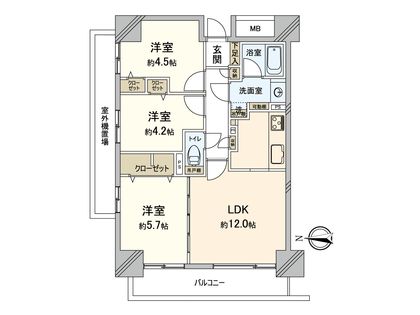 間取図(平面図)