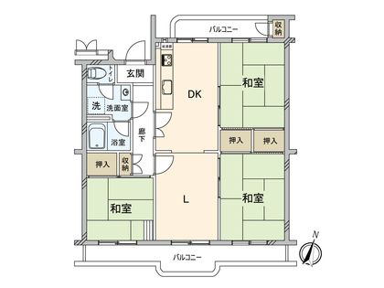 間取図(平面図)