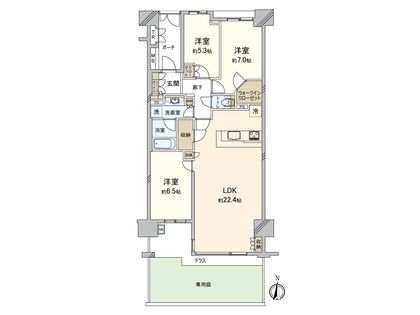 間取図(平面図)