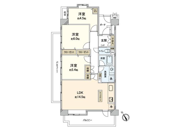 間取図(平面図)
