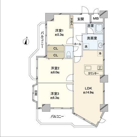 ザ・ステイツ志木アーバンヒルズ 間取図(平面図) ザ・ステイツ志木アーバンヒルズ 間取図(平面図)