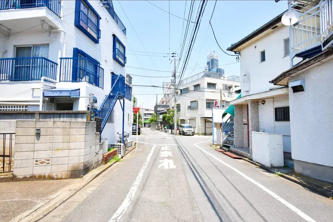 前面道路