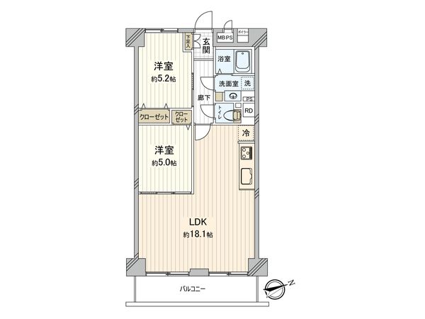 ウインザーハイム志木 間取図(平面図) ウインザーハイム志木 間取図(平面図)
