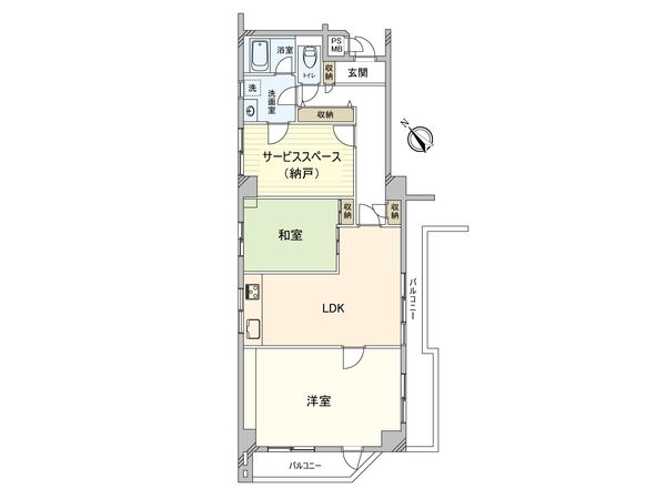 オリンポス新座志木 間取図(平面図) オリンポス新座志木 間取図(平面図)