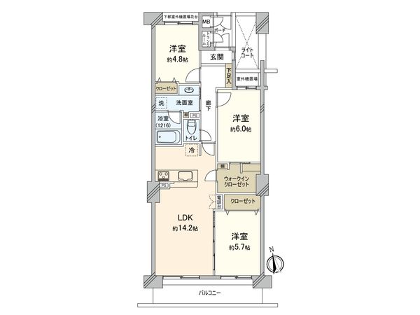 アーベイン志木朝霞台ウェルステージ 間取図(平面図) アーベイン志木朝霞台ウェルステージ 間取図(平面図)