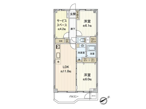 志木ファイブハイツ 間取図(平面図) 志木ファイブハイツ 間取図(平面図)