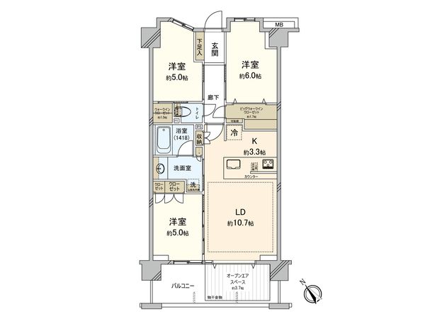 間取図(平面図)
