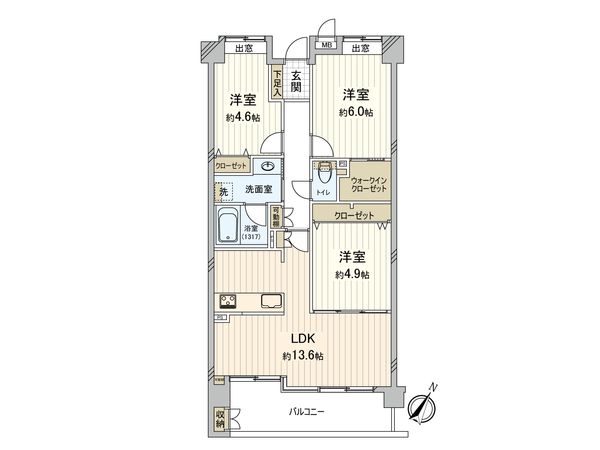 間取図(平面図)