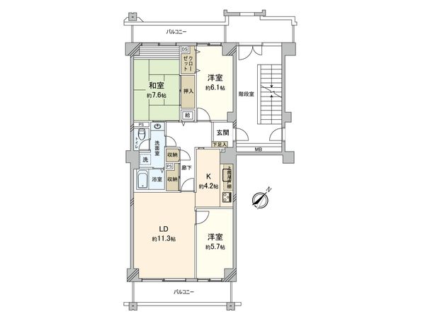 志木ニュータウン中央の森参番街 間取図(平面図) 志木ニュータウン中央の森参番街 間取図(平面図)