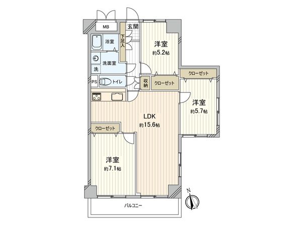 間取図(平面図)