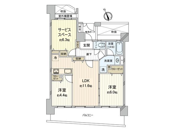 ライオンズガーデン朝霞 間取図(平面図) ライオンズガーデン朝霞 間取図(平面図)