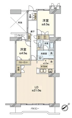 間取図(平面図)