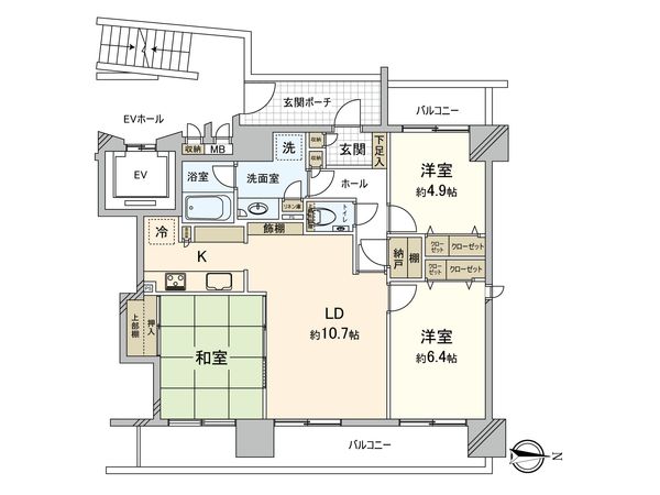 間取図(平面図)