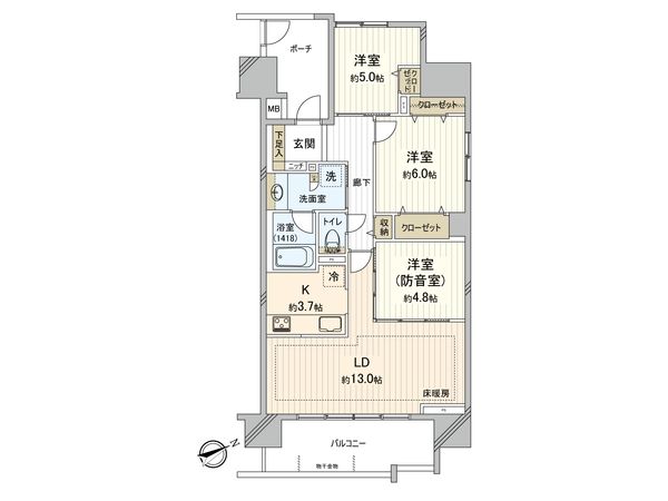 間取図(平面図)