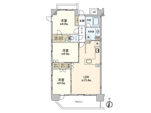 間取図(平面図)
