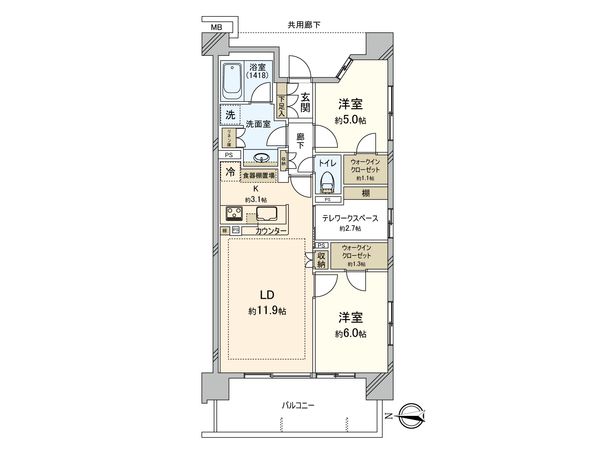 間取図(平面図)