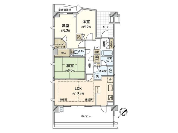 間取図(平面図)