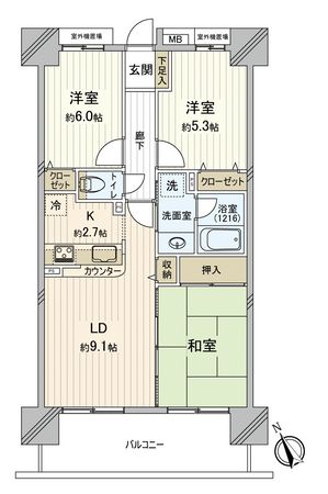 間取図(平面図)
