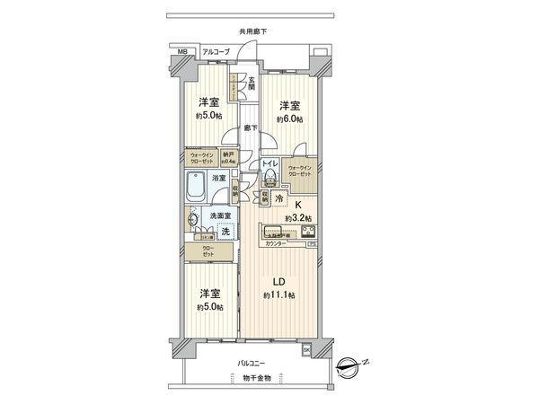 間取図(平面図)