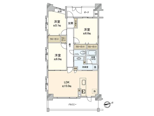 間取図(平面図)