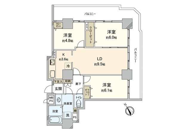 間取図(平面図)