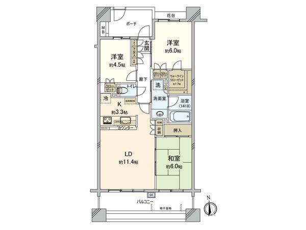 間取図(平面図)