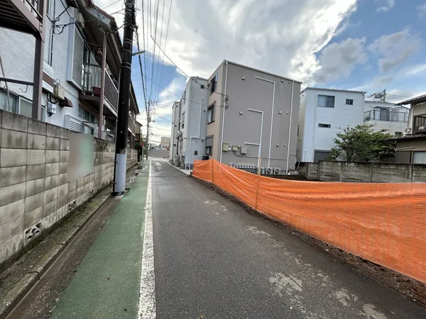 前面道路の様子
