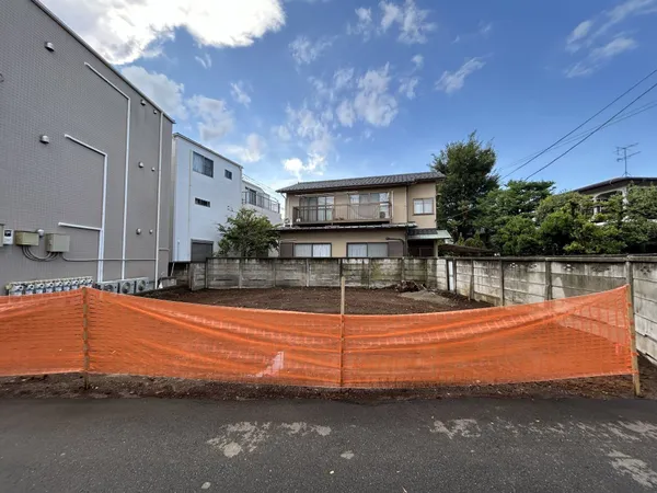 １区画２区画現地全景