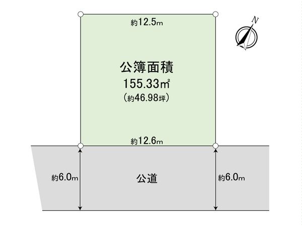 板橋区三園1丁目土地 区画図 板橋区三園1丁目土地 区画図