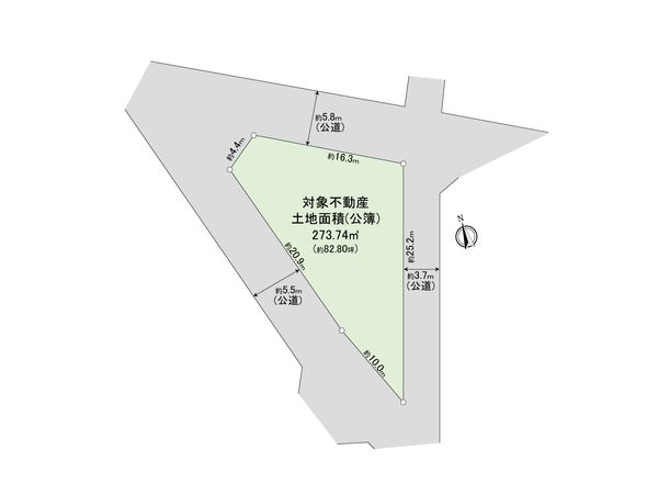 和光市下新倉3丁目土地 区画図 和光市下新倉3丁目土地 区画図
